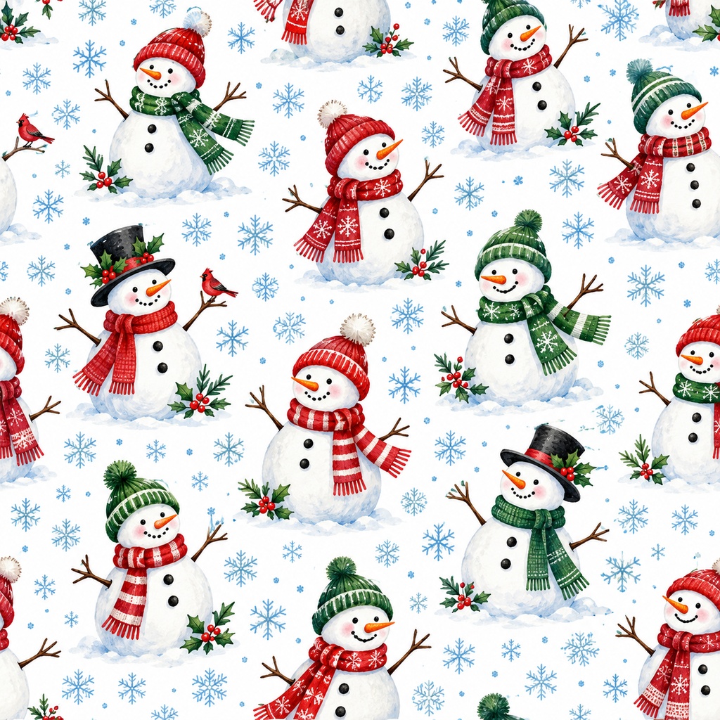 クリスマス・デジタルペーパー12枚セット|シームレス背景素材・3000px PNG・商用利用可 Christmas Digital Paper 12-Pack | Seamless Patterns, 3000px PNG, Commercial Use