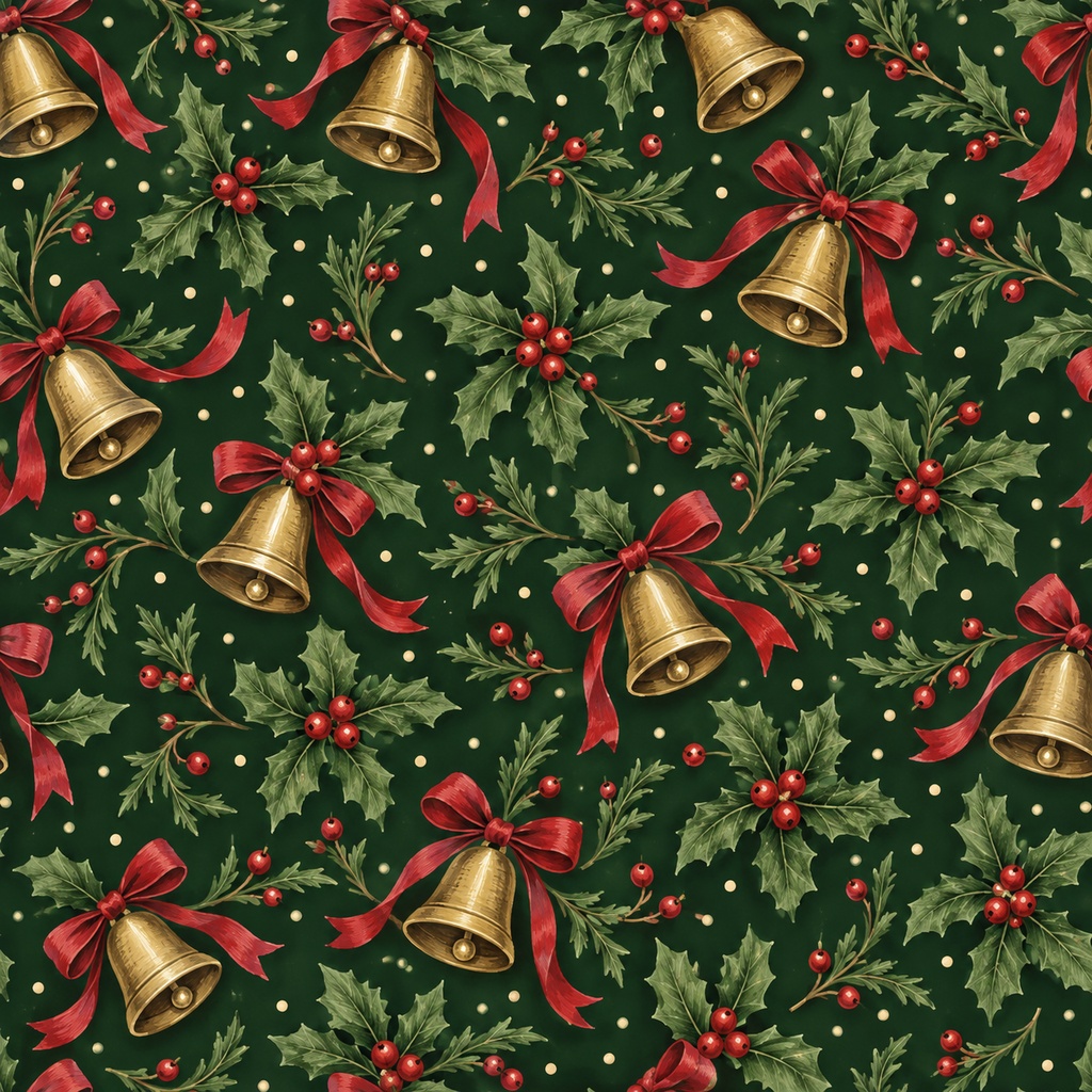 クリスマス・デジタルペーパー12枚セット|シームレス背景素材・3000px PNG・商用利用可 Christmas Digital Paper 12-Pack | Seamless Patterns, 3000px PNG, Commercial Use