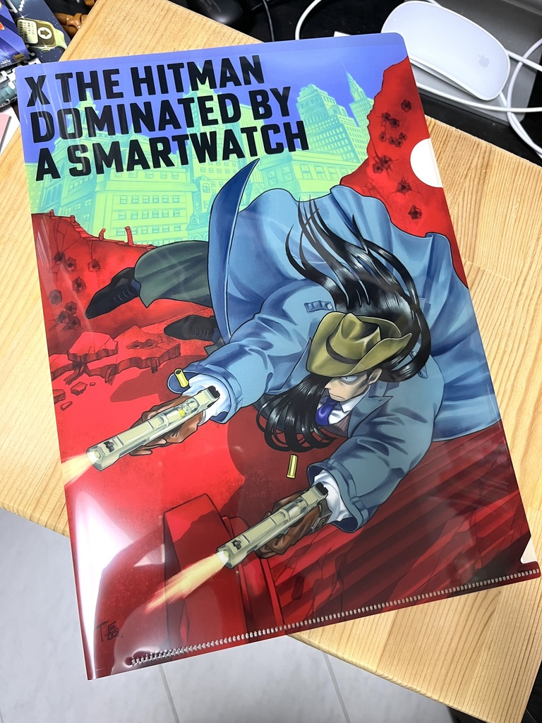 クリアファイル(XとHenry'sメニュー)