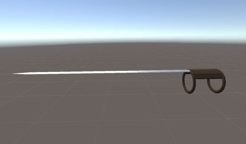 【VRC想定】「隠し刃」【ModularAvatarギミック付】