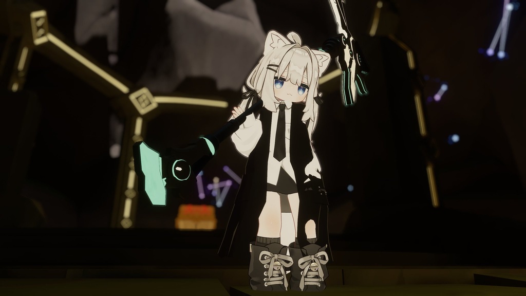 【VRC想定】Long Vest【キプフェル / まめふれんず対応衣装】