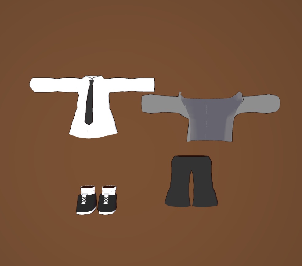 【VRC想定】Weekend Uniform【まめふれんず対応衣装】