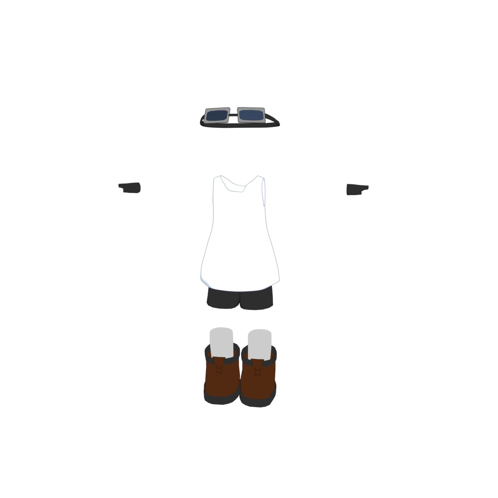 【VRC想定】Grid Gear【キプフェル / まめふれんず対応衣装】