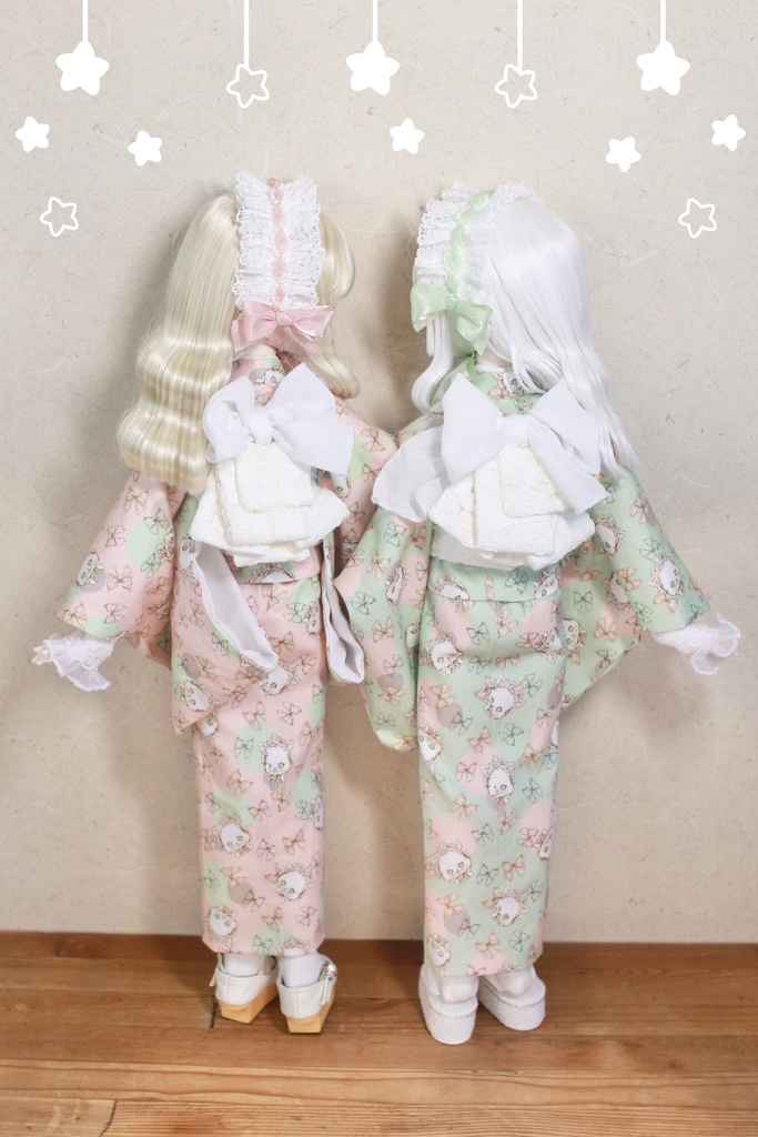 ほわほわキャットの着物