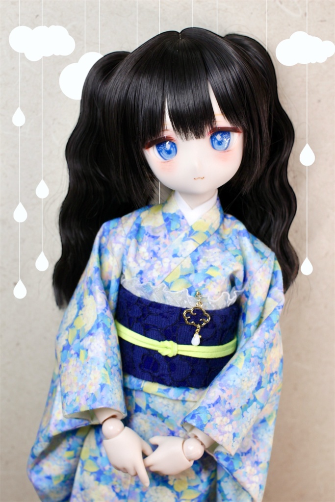 【MDD】紫陽花 着物