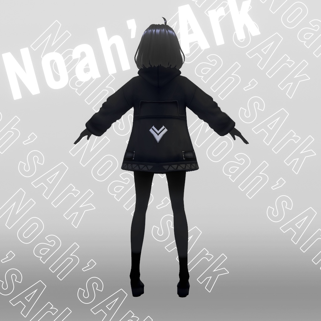 【VRoid 3D衣装モデル用texture】クライシス