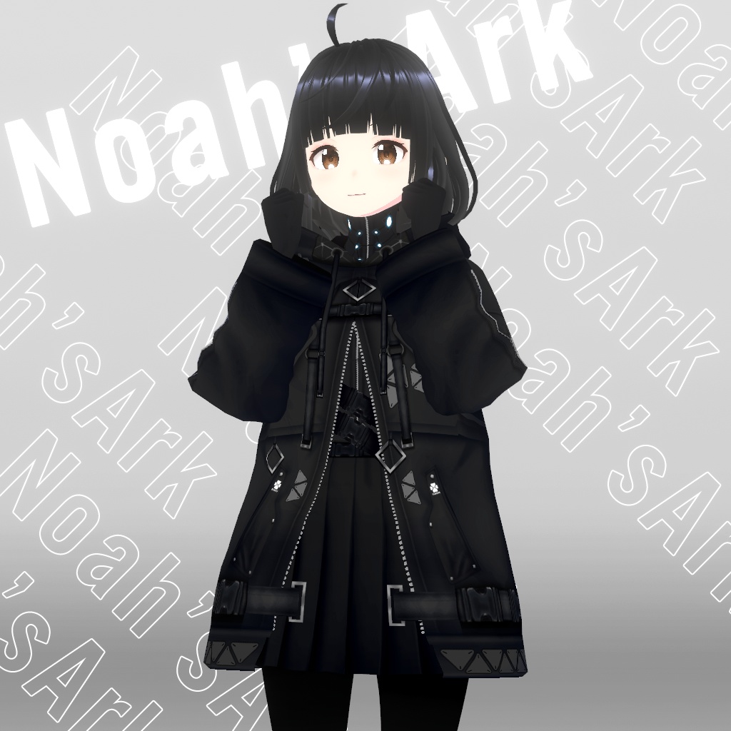 【VRoid 3D衣装モデル用texture】クライシス