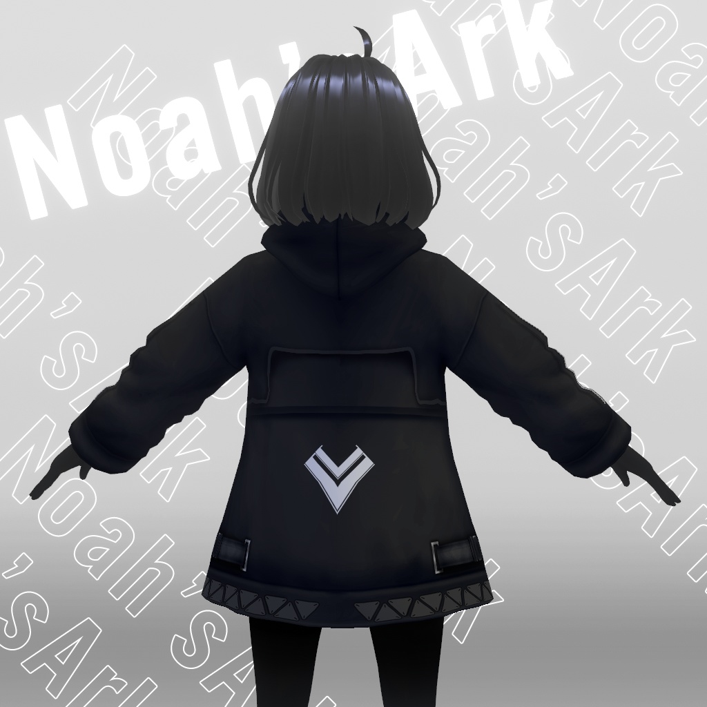 【VRoid 3D衣装モデル用texture】クライシス