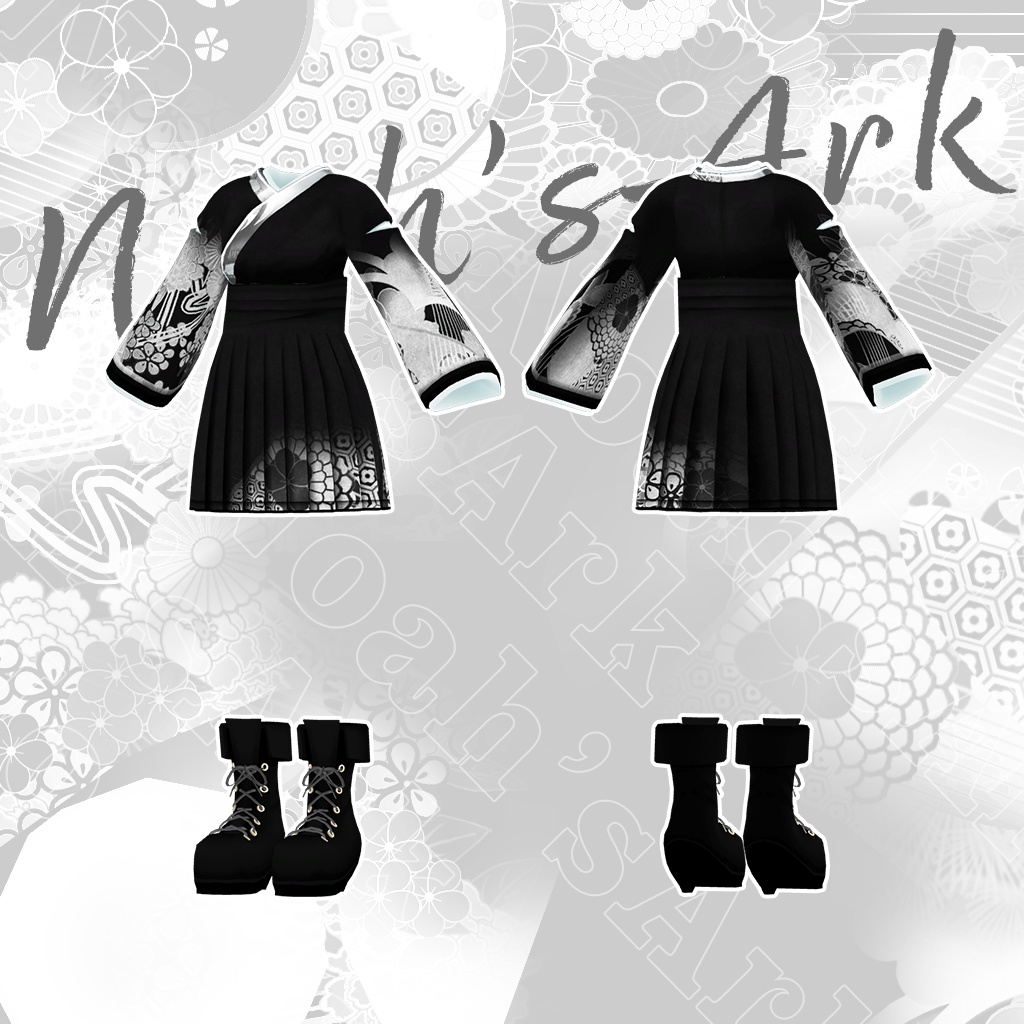 「トラスとウェッジ」専用【3D衣装モデル】アクロノート