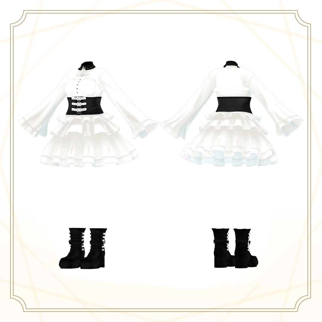 「リアアリス」専用【3D衣装モデル】フロスティー