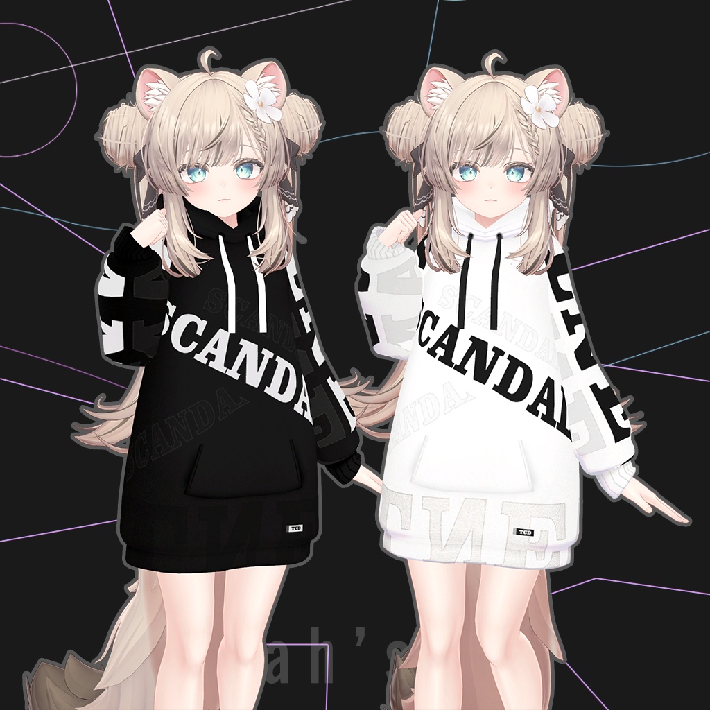 「マヌカ」専用【3D衣装モデル】Scandal