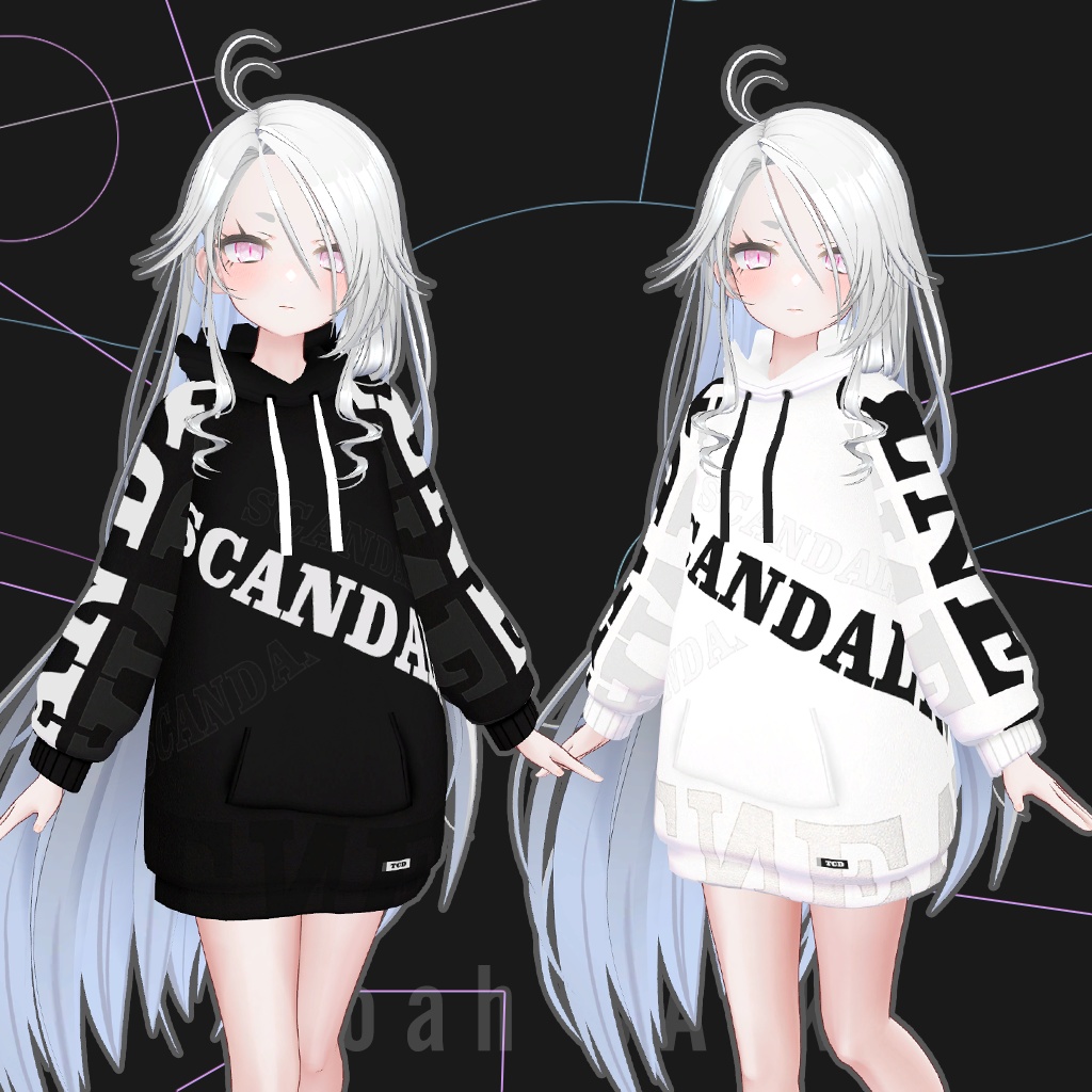「ゾメちゃん」専用【3D衣装モデル】Scandal