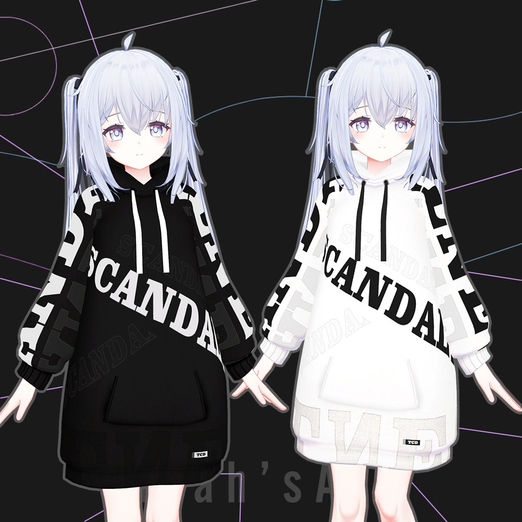 「サフィー」専用【3D衣装モデル】Scandal