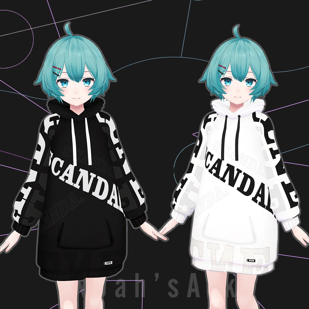 「薄荷」専用【3D衣装モデル】Scandal