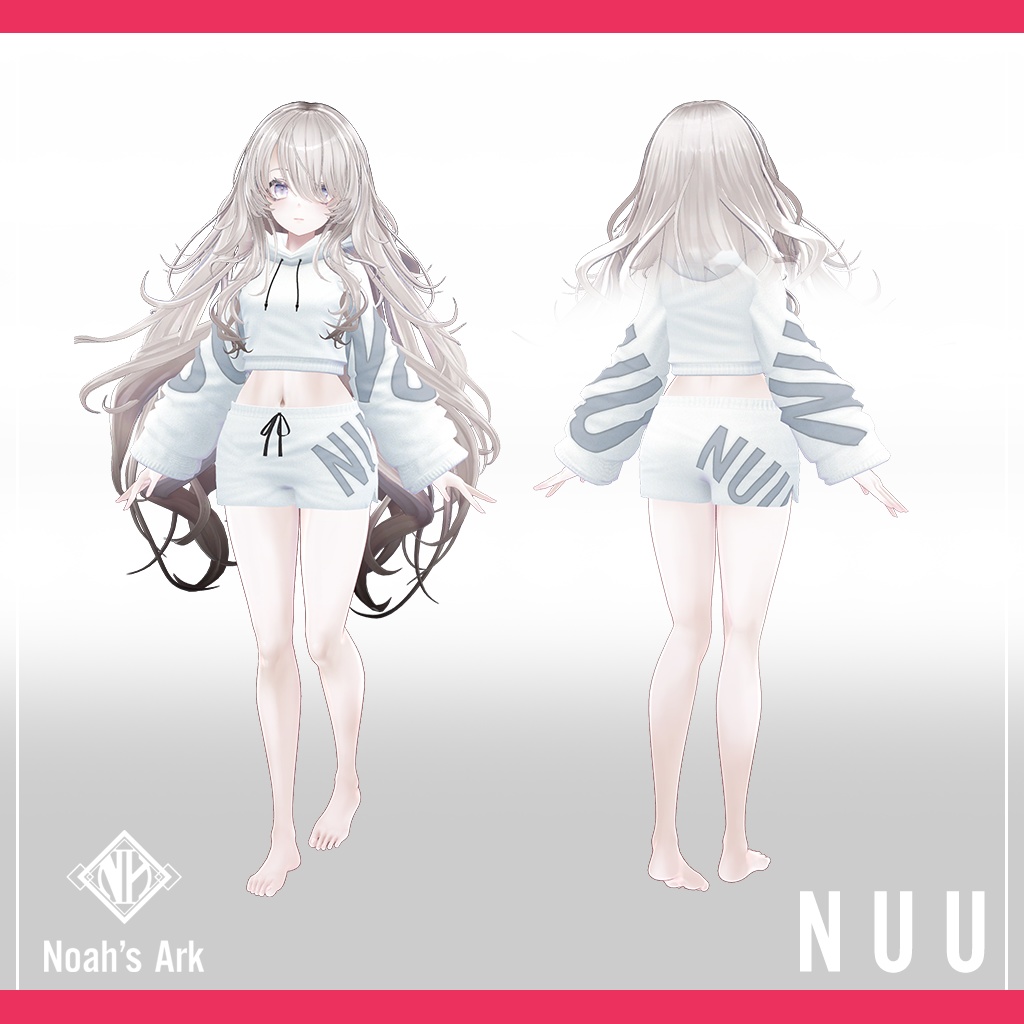 「ナナセ・ノワール」専用【3D衣装モデル】NUU
