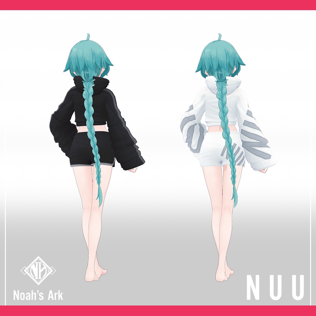 「薄荷」専用【3D衣装モデル】NUU