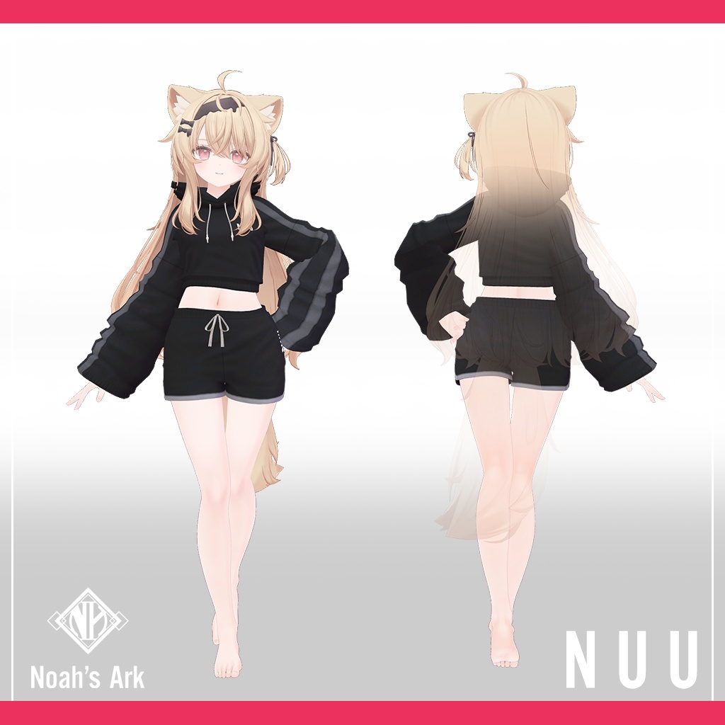 「エク」専用【3D衣装モデル】NUU