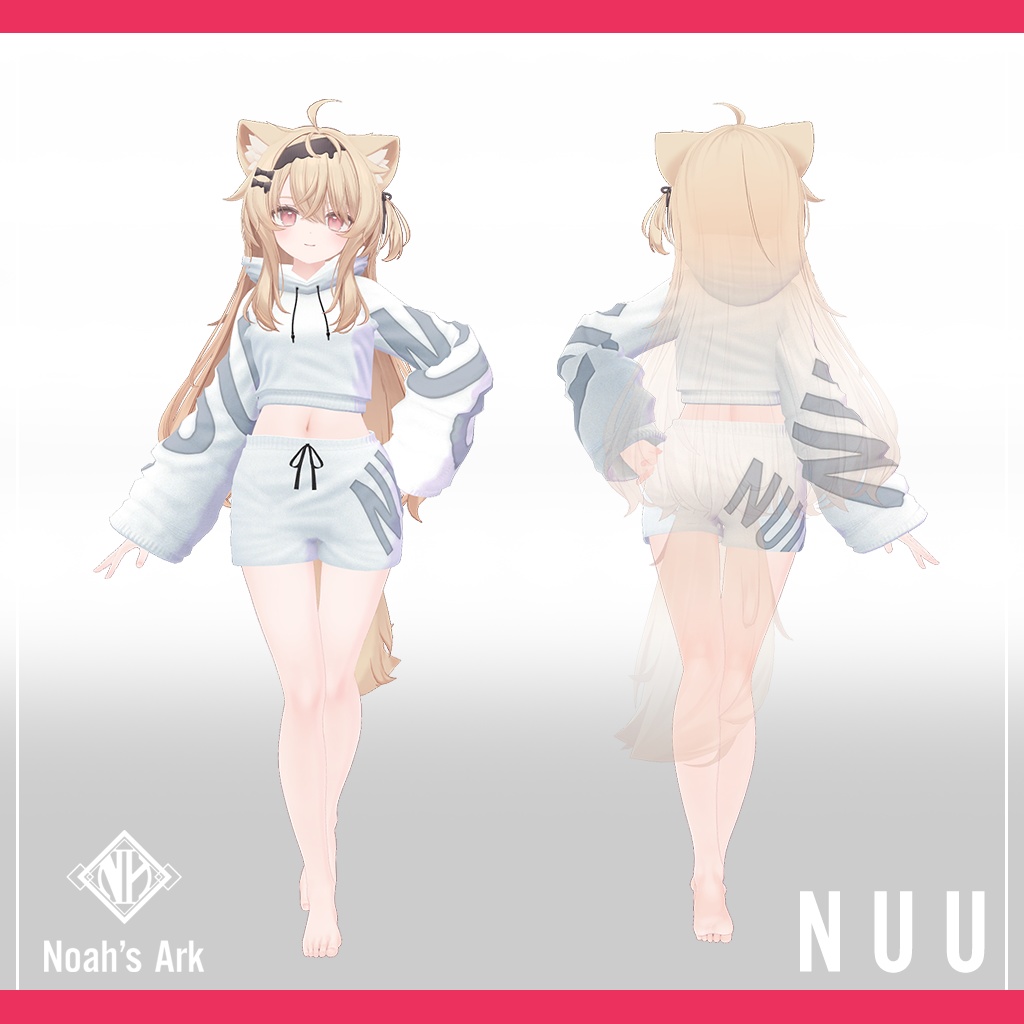 「エク」専用【3D衣装モデル】NUU