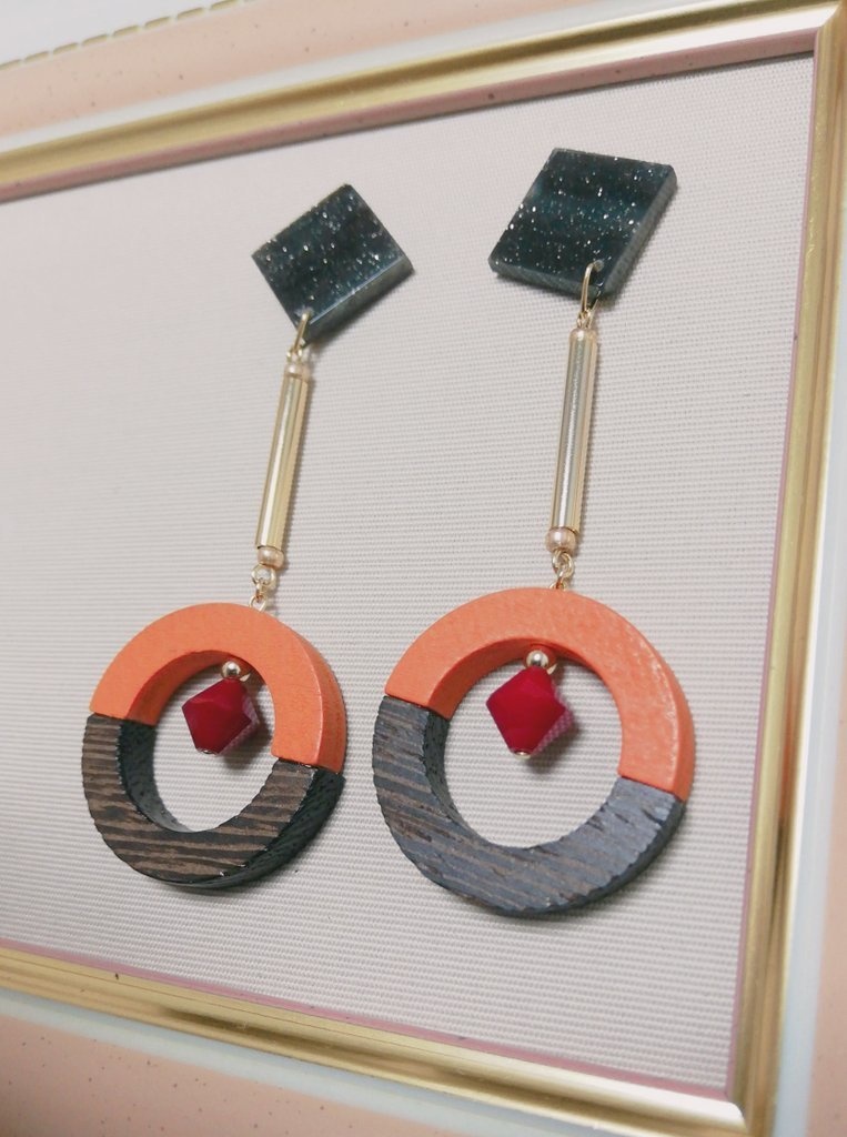 僕のヒーローアカデミア【爆豪勝己】【緑谷出久】イメージイヤリング