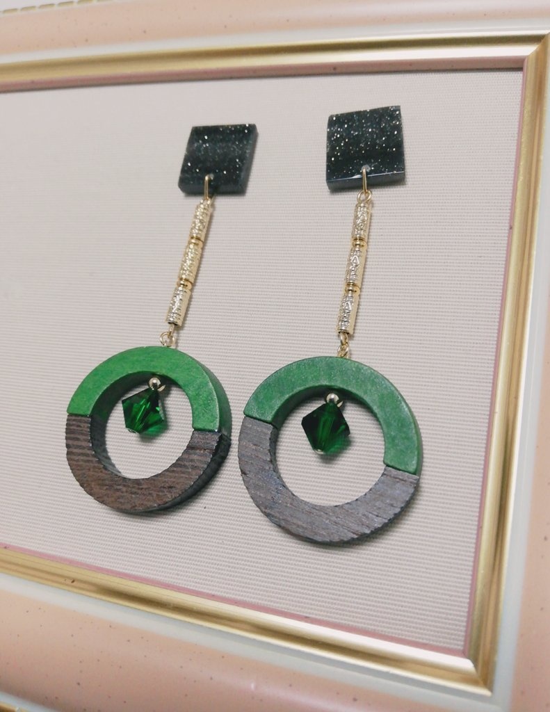 僕のヒーローアカデミア【爆豪勝己】【緑谷出久】イメージイヤリング