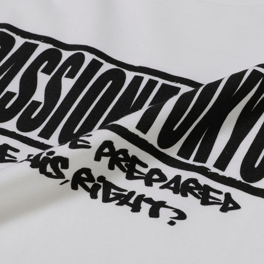 Basic Logo "prepared" Tee(White)