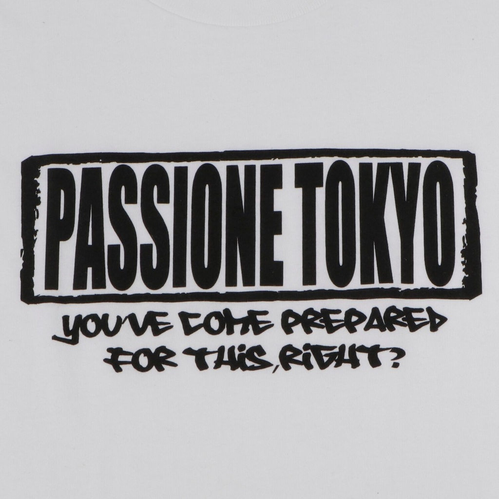 Basic Logo "prepared" Tee(White)