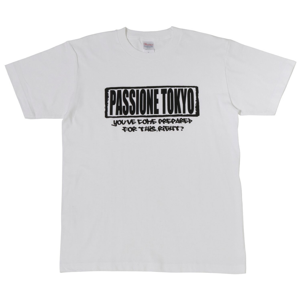 Basic Logo "prepared" Tee(White)