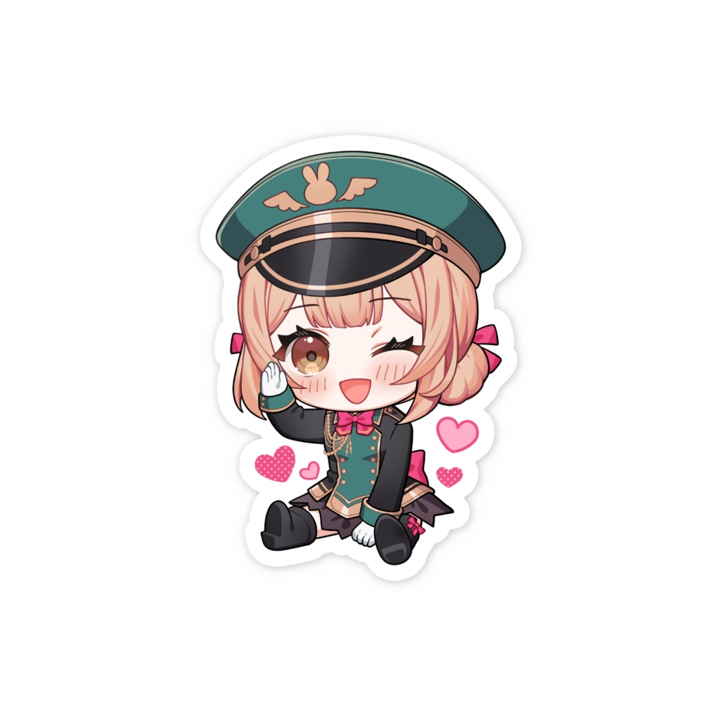 るるかとずっといっしょステッカーミニ