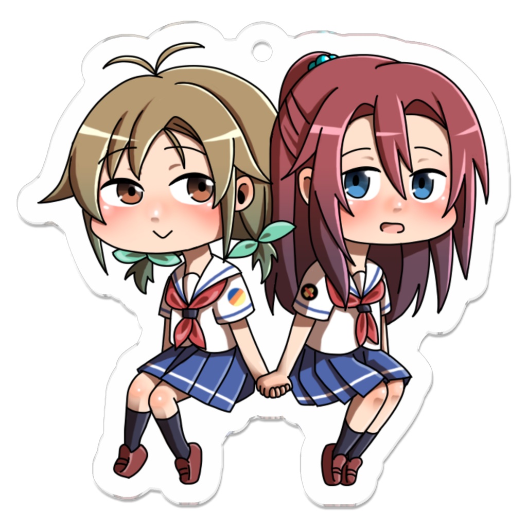 りつかよアクリルキーホルダー