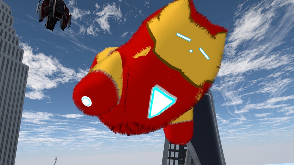 【無料】鉄男のネコチヤンテクスチャ【Free!】