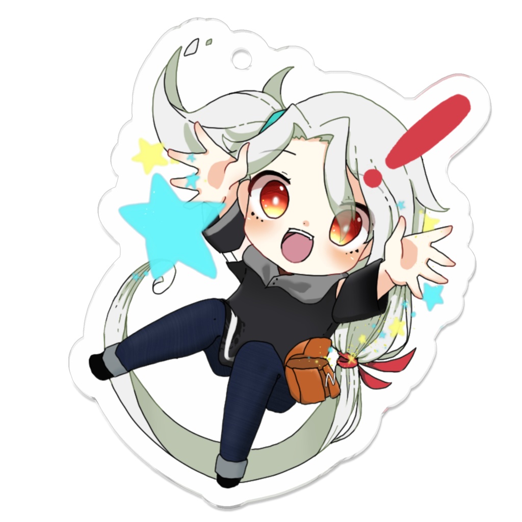 西中ニシカ アクリルキーホルダー