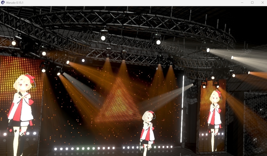3Dライブスタジオ(ブループリント付き)