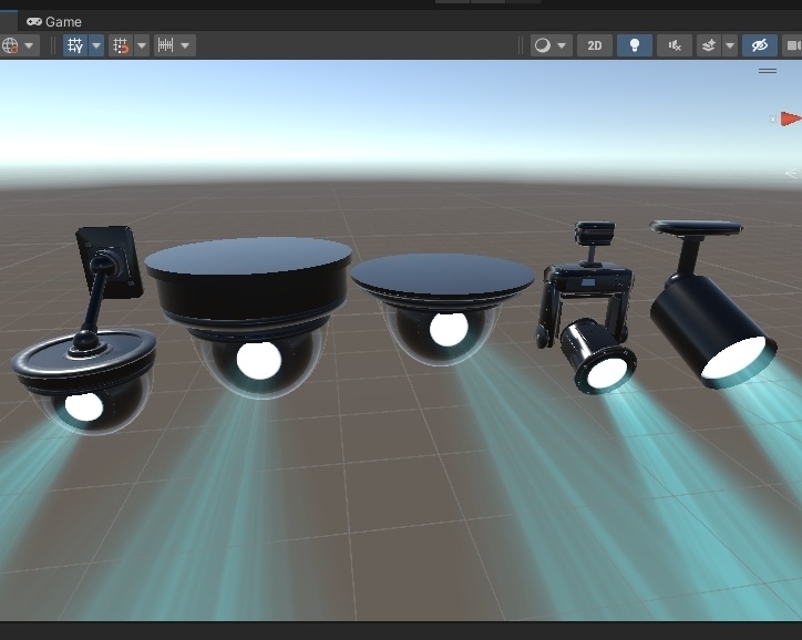 ビームライトシェーダー&各種機械本体部分(.warudo/unitypackage)