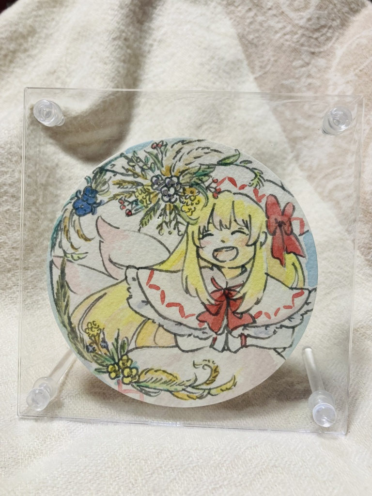 【霧森まり】東方丸い原画集