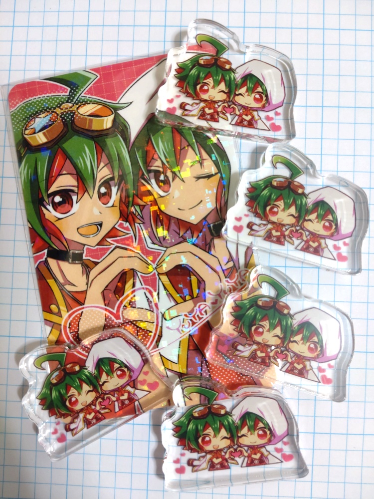 自立ミニアクリルスタンド(W遊矢)