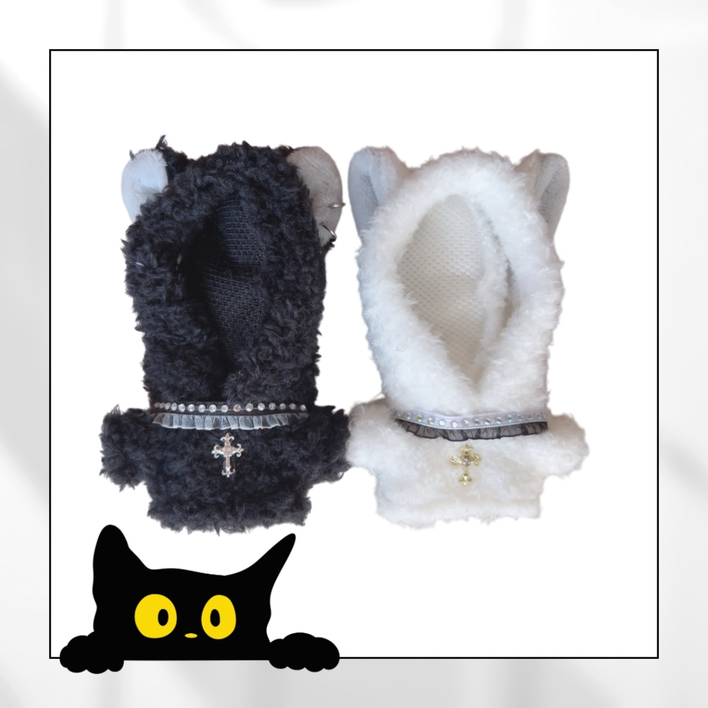 【8cmぬい】fuwafuwa hoodie