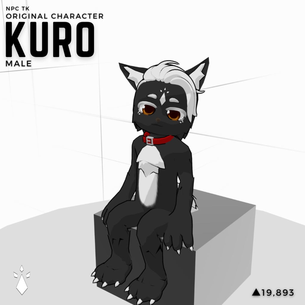 [Avatar]Original Character - Kuro - - TK Metaverse - 2/14