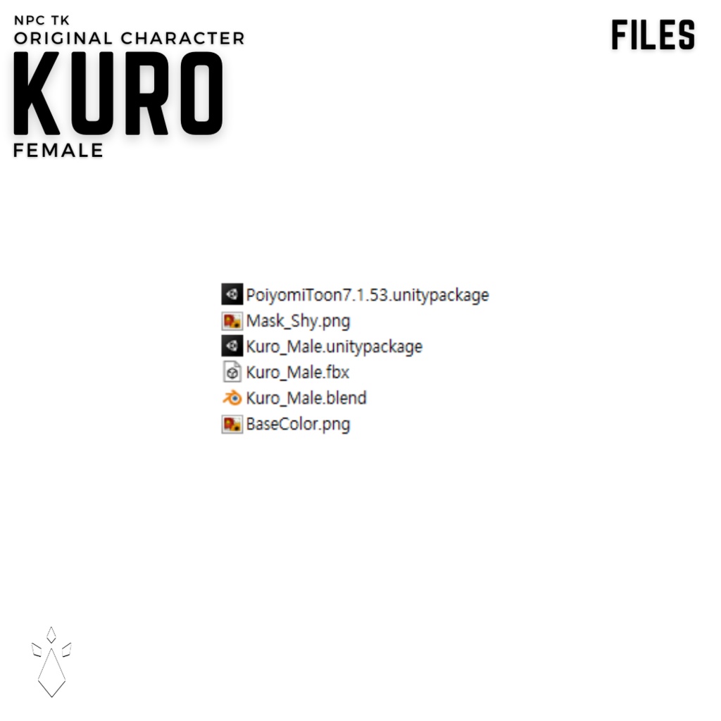 [Avatar]Original Character - Kuro - - TK Metaverse - 14/14