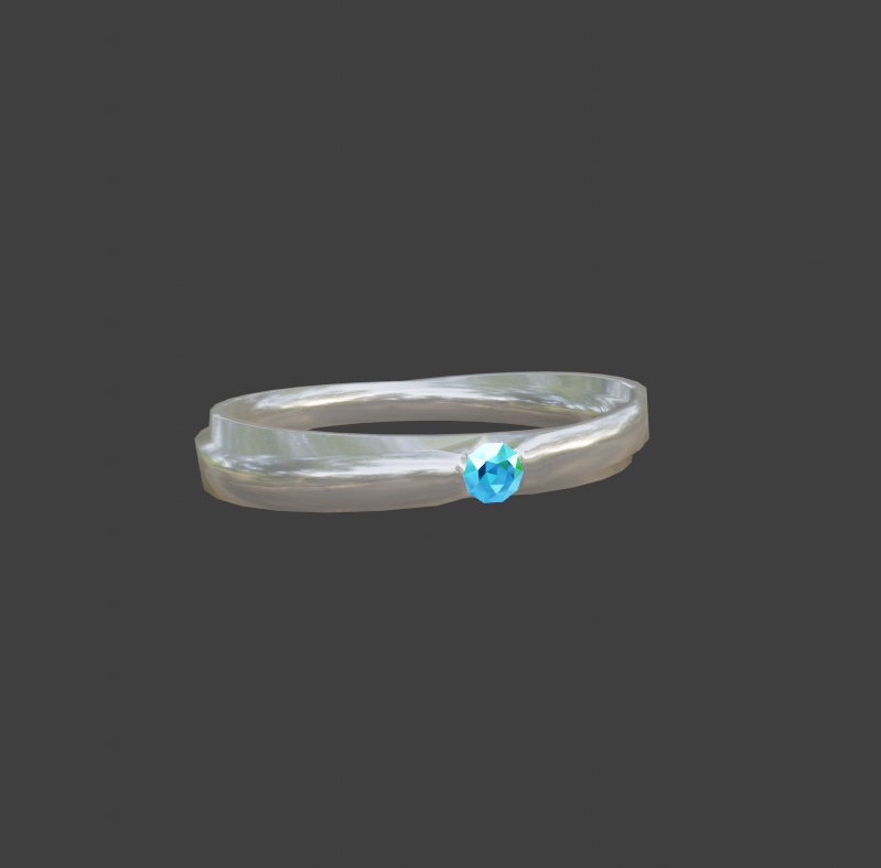 [Accessory]Simple Jewel Ring