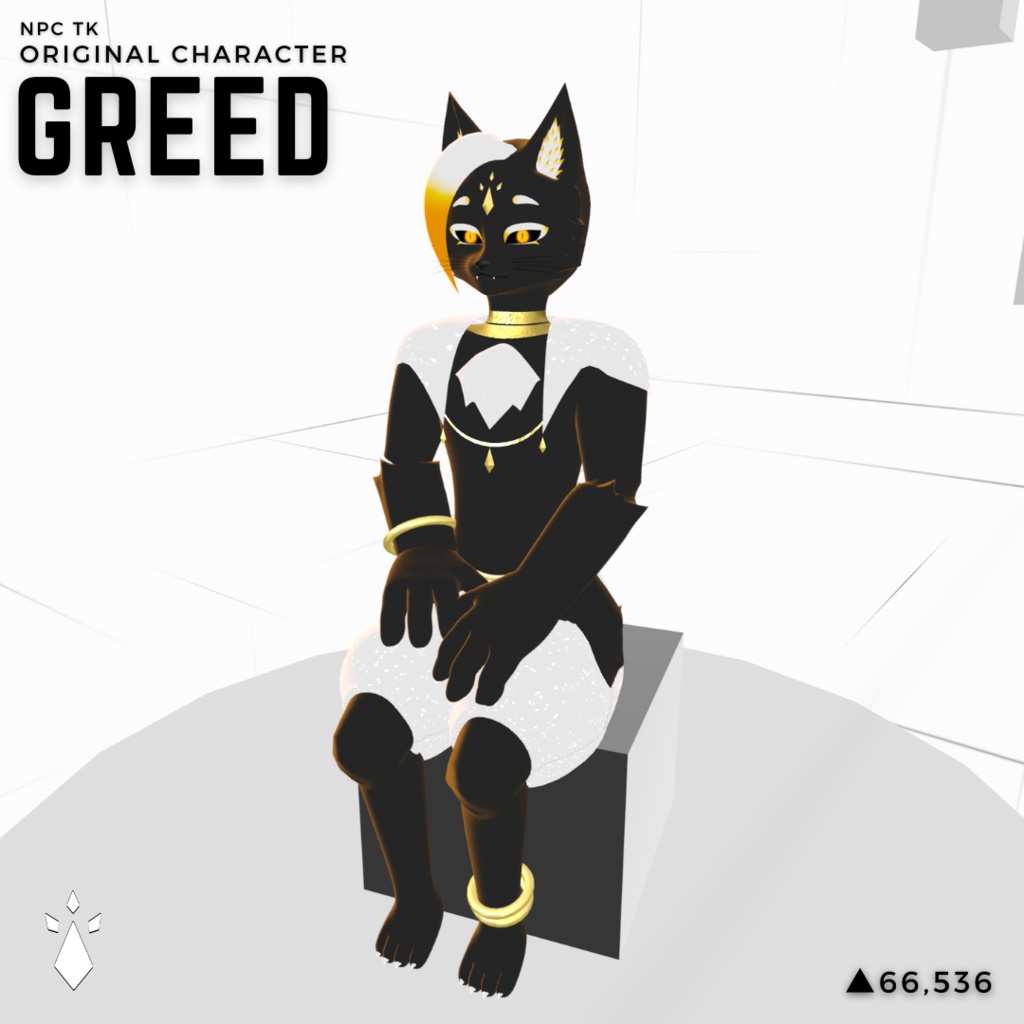 [Avatar]Original Character - Greed - - TK Metaverse - 2/7