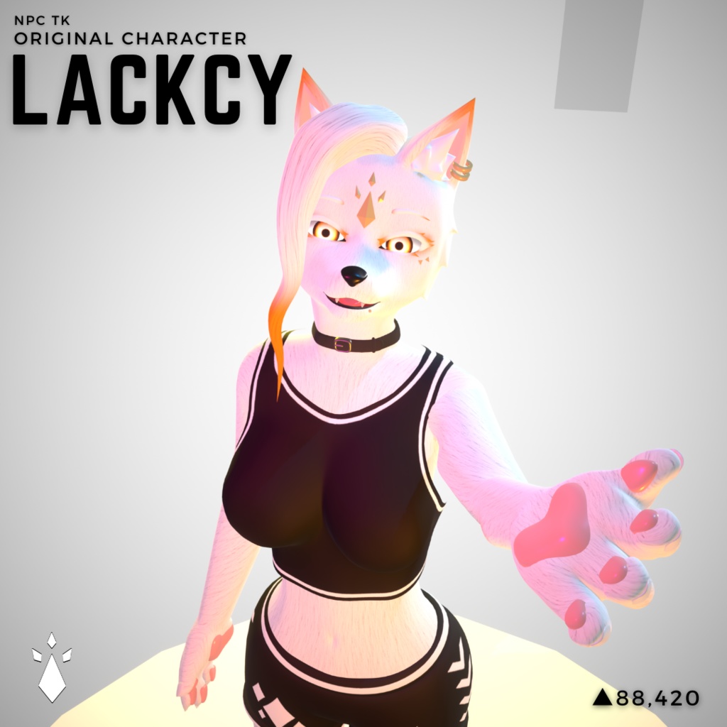 [Avatar]Original Character - Lackcy - - TK Metaverse - 2/8