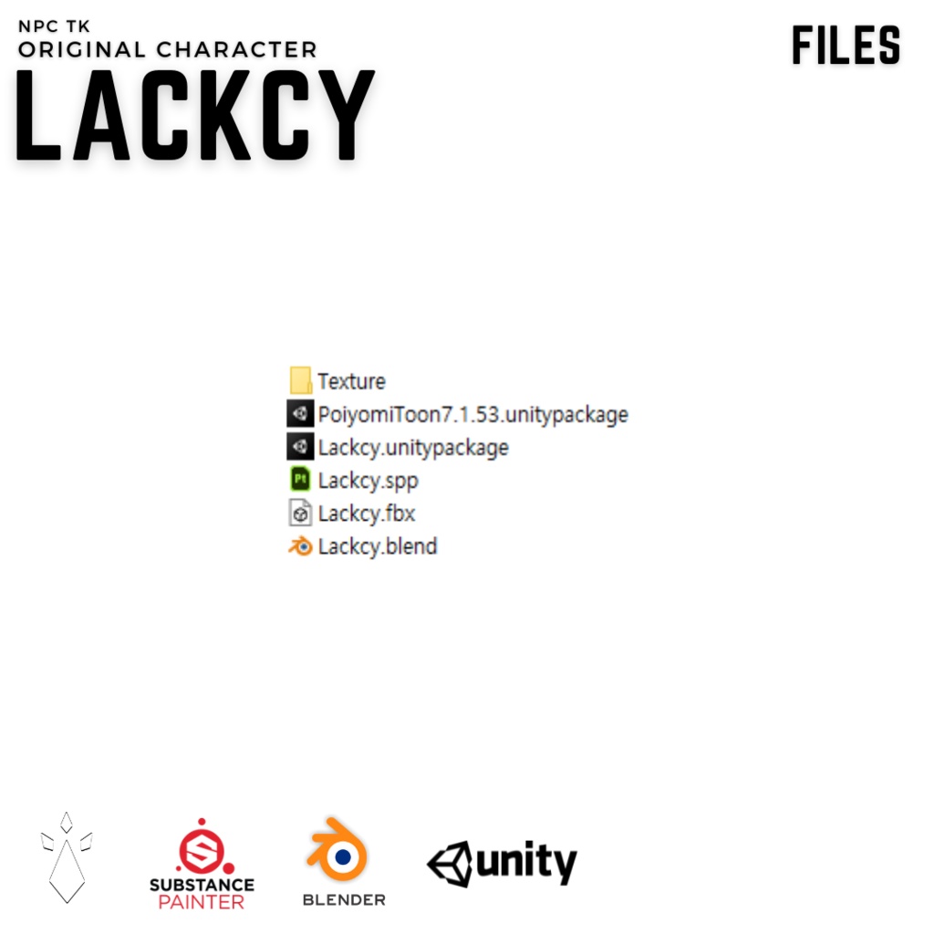 [Avatar]Original Character - Lackcy - - TK Metaverse - 8/8