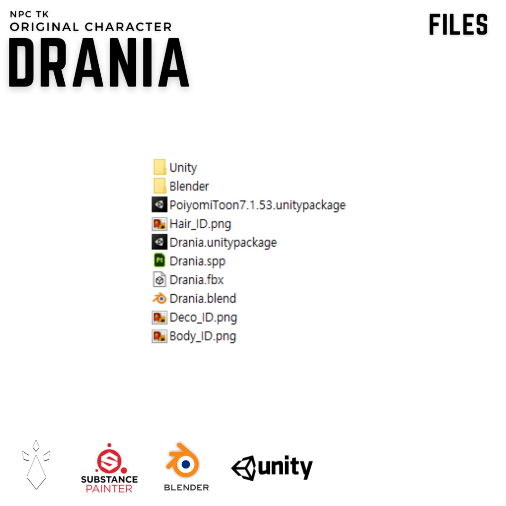 [Avatar]Original Character - Drania - - TK Metaverse - 8/8