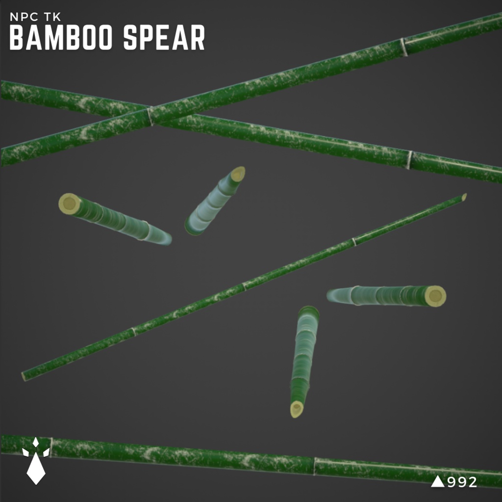 [3D Prop]Bamboo Spear & Blood Particle