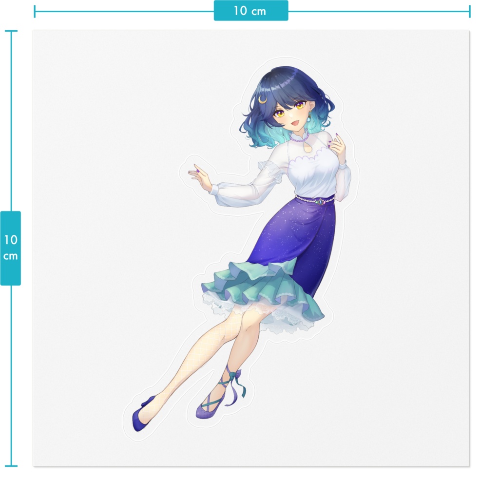 汐咲メロウ ステッカー