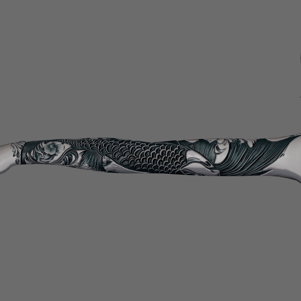 Shinra - MJM Tattoo Texture