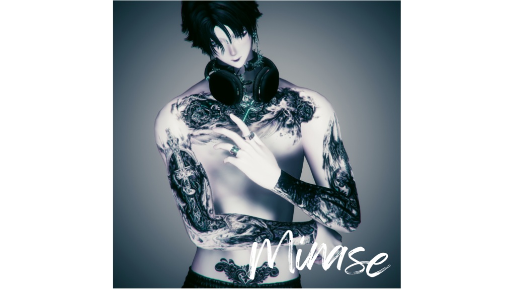 Jesus Christ Tattoo Texture