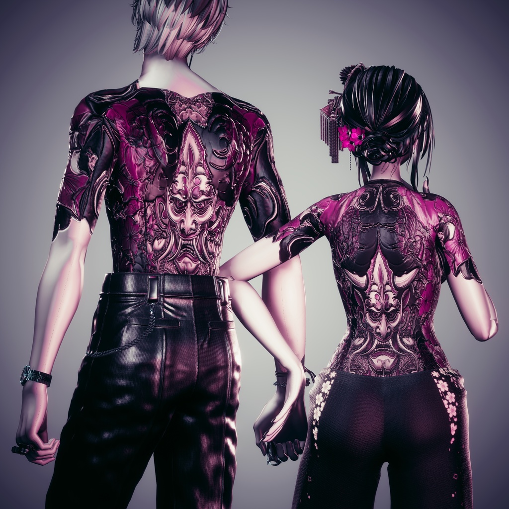 華焔 - Kaen Tattoo Texture