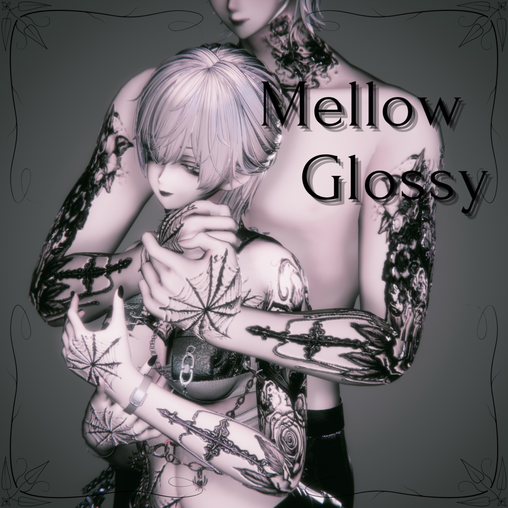 Mellow Glossy Tattoo Texture