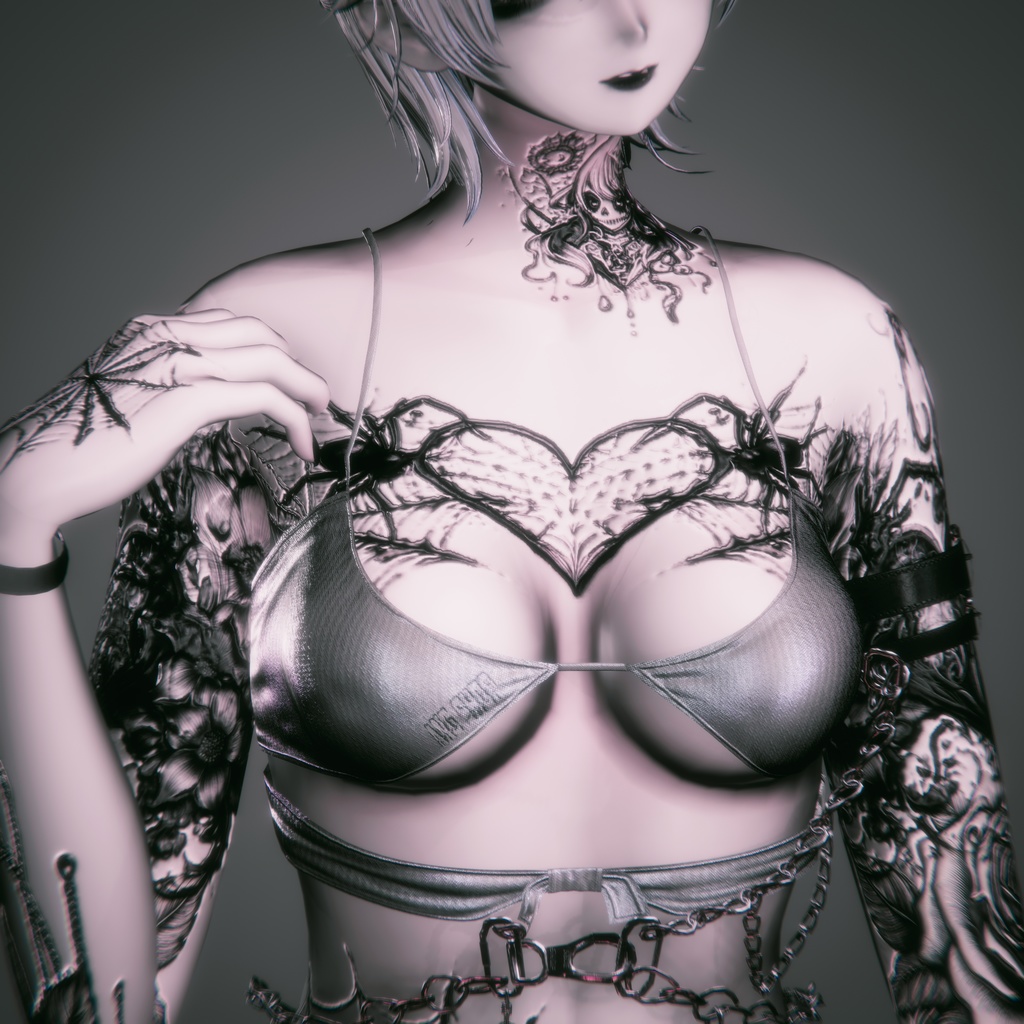 Mellow Glossy Tattoo Texture for Shinra&Minase
